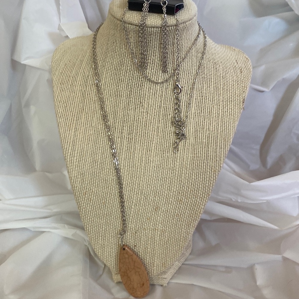 Paparazzi necklace and earring set